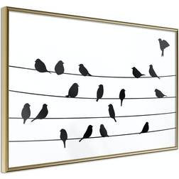 Arkiio Affisch Bird Family [Poster] 45x30 Poster